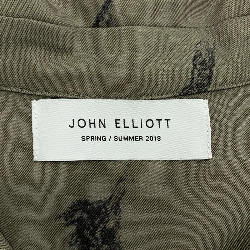 JOHN ELLIOTT / ジョンエリオット | BOWLING SHIRT 総柄 オープンカラー シャツ |