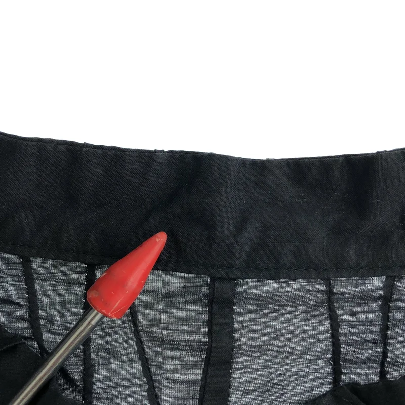 HaaT ISSEY MIYAKE / ハートイッセイミヤケ | コットン ランダムプリーツ バンドカラーシャツ | 3 | レディース