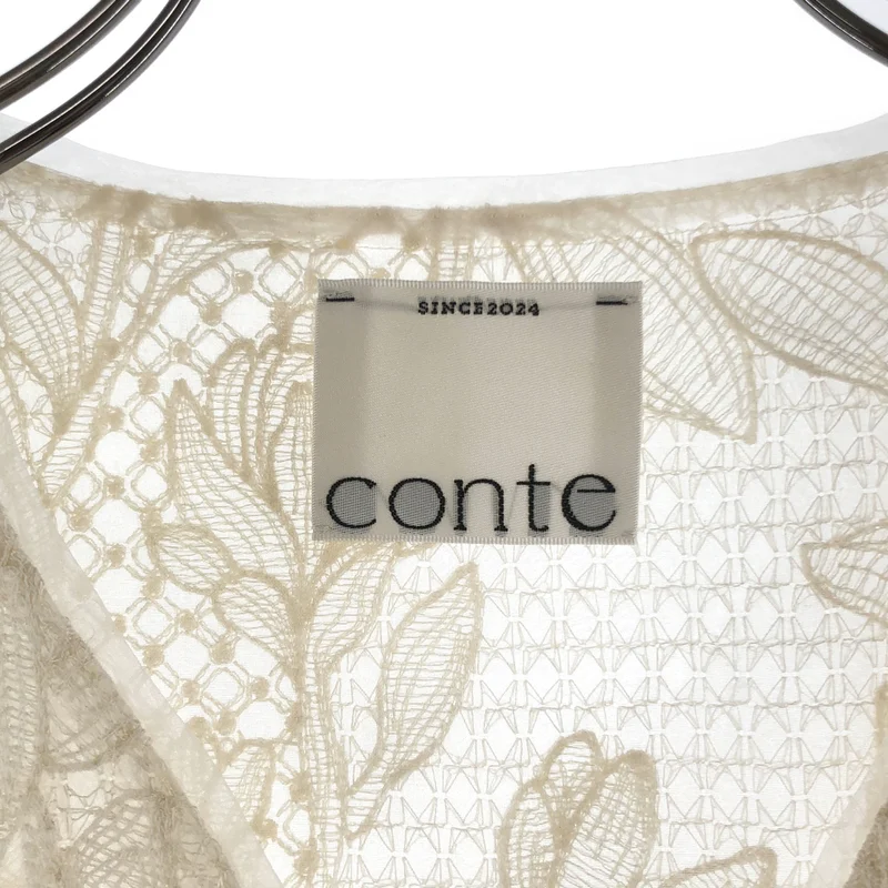 conte / コンテ | ノースリーブ チュールブラウス |