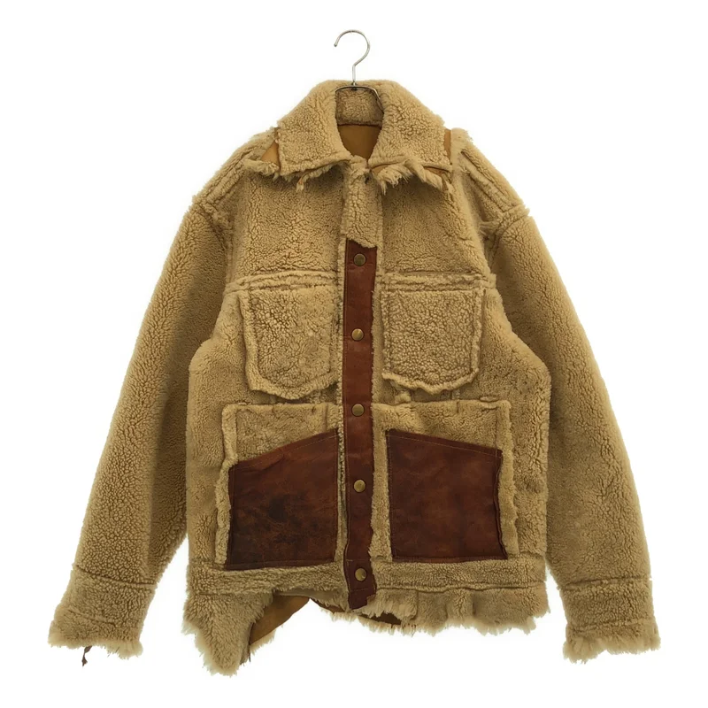 GOOD KARMA DEVELOPMENT / グッドカルマ ディベロップメント | LUKE MOUTON TRUCKER JACKET リバーシブル ムートン トラッカージャケット | 3 | メンズ