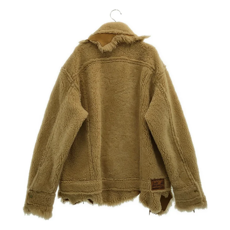 GOOD KARMA DEVELOPMENT / グッドカルマ ディベロップメント | LUKE MOUTON TRUCKER JACKET リバーシブル ムートン トラッカージャケット | 3 | メンズ