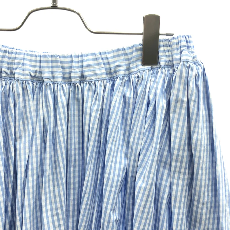 tao COMME des GARCONS / タオコムデギャルソン | 2022SS | コットン チェック ギャザーサルエルパンツ | M | レディース