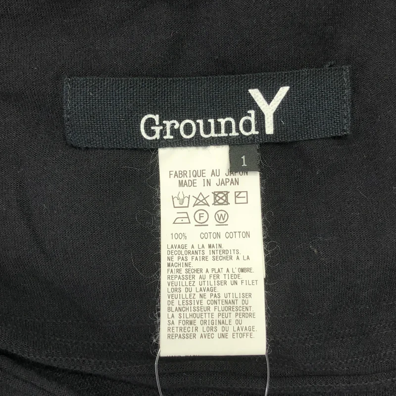 Ground Y / グラウンドワイ | コットン プルオーバー カットソー | 1 | メンズ