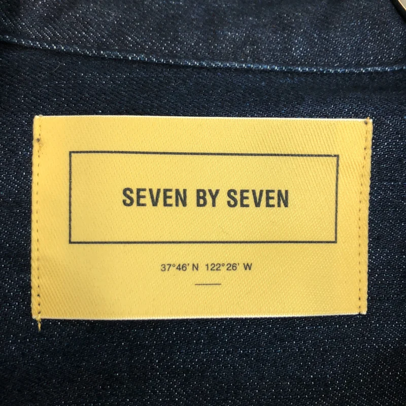 SEVEN BY SEVEN / セブン バイ セブン | デニム ワークシャツ | M | メンズ
