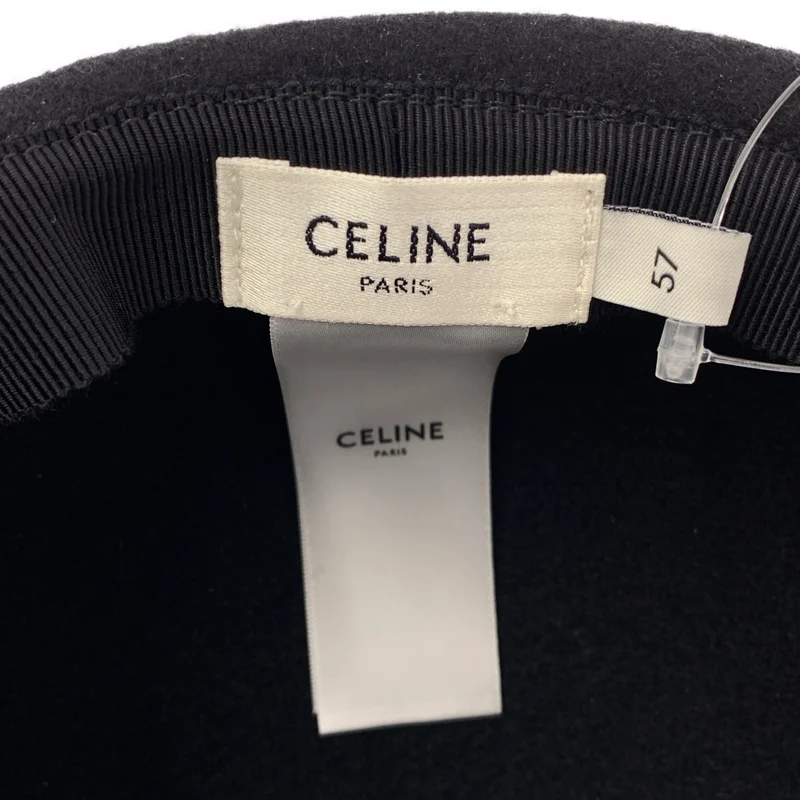 CELINE / セリーヌ | ウール トリオンフ キャスケット 帽子 | 57 | その他