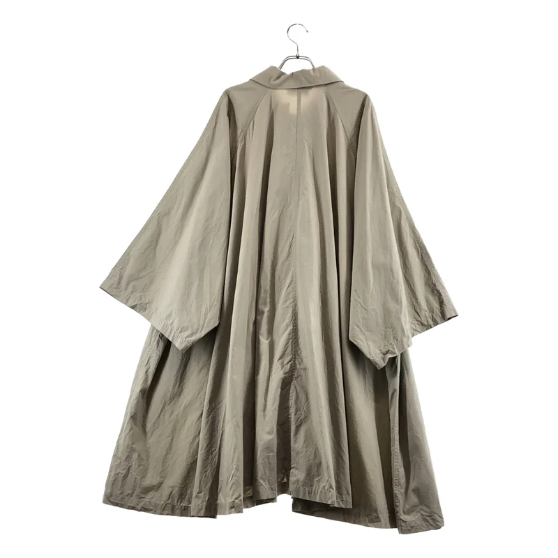 THE ROW / ザロウ | LEINS COAT コットンポプリン オーバーサイズ スプリング ステンカラーコート | XS | レディース