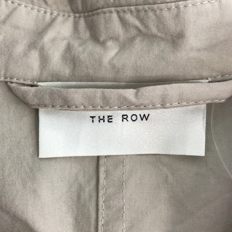 THE ROW / ザロウ | LEINS COAT コットンポプリン オーバーサイズ スプリング ステンカラーコート | XS | レディース