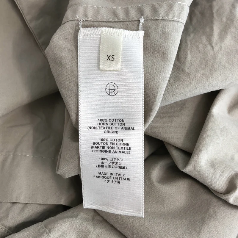 THE ROW / ザロウ | LEINS COAT コットンポプリン オーバーサイズ スプリング ステンカラーコート | XS | レディース