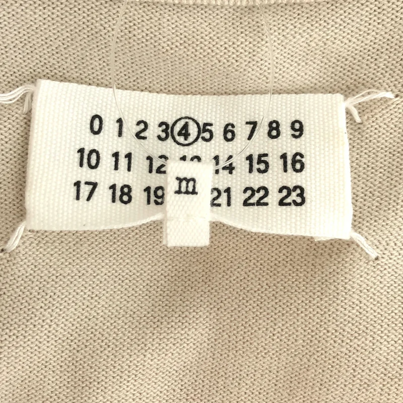 Maison Margiela / メゾンマルジェラ | コットン エルボーパッチ クルーネックニット | M | レディース