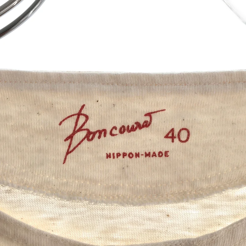 BONCOURA / ボンクラ | ヘンリーネック カットソー | 40 | メンズ