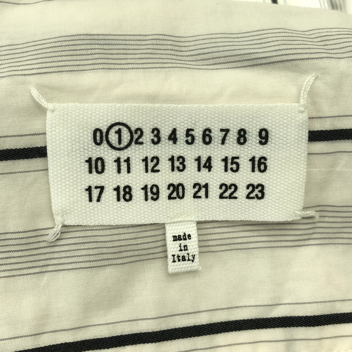 Maison Margiela / メゾンマルジェラ | 2020SS | ストライプ オーバー