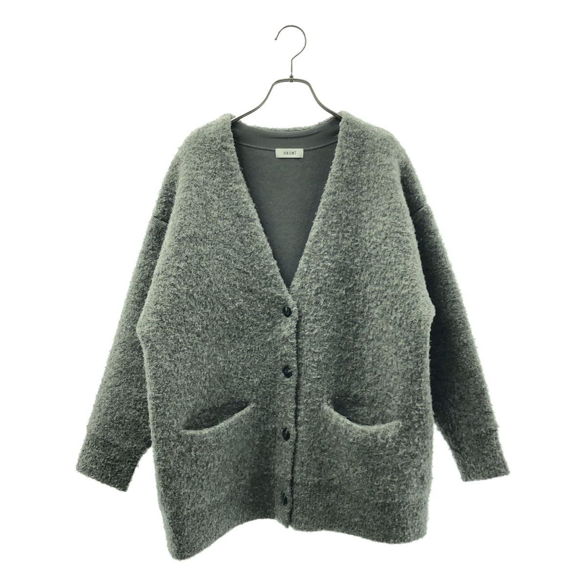 ハウント　ブークレカーディガン haunt / ハウント | BOUCLE CARDIGAN ブークレ カーディガン | F
