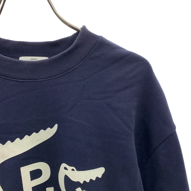 A.P.C. / アーペーセー | × LACOSTE / ラコステ ロゴ スウェット トレーナー | L | メンズ