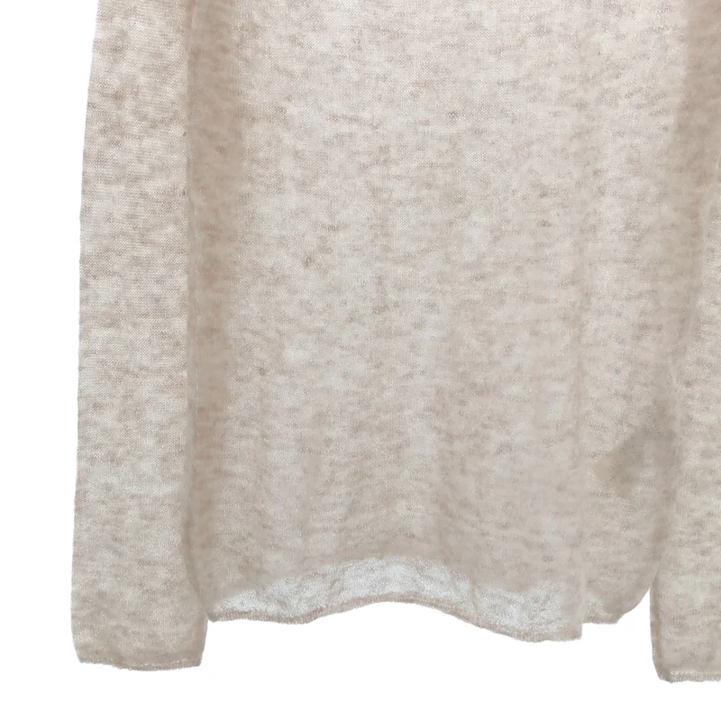 AURALEE / オーラリー | KID MOHAIR SHEER KNIT BOAT NECK P/O モヘア シアーニット | 1 | レディース