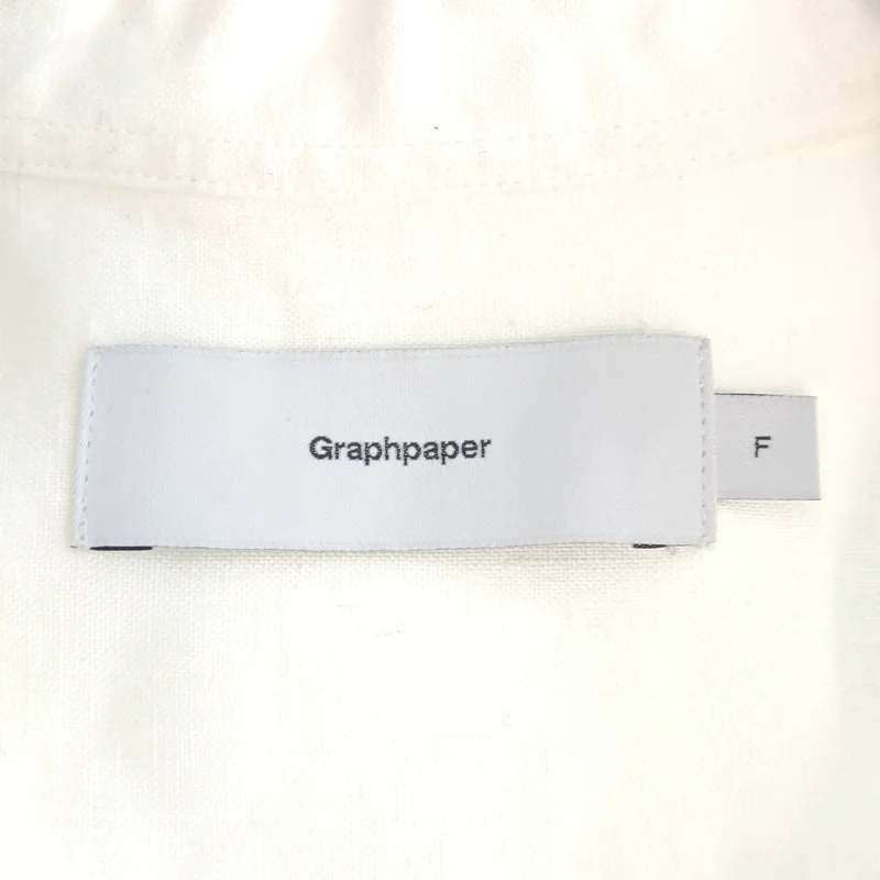 Graphpaper / グラフペーパー | Linen L/S Oversized Band Collar Shirt リネン オーバーサイズ バンドカラーシャツ | F | メンズ