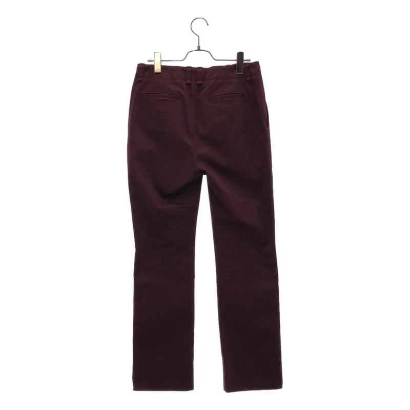 SAINT LAURENT PARIS / サンローランパリ | コットン ストレートパンツ | 36 | レディース