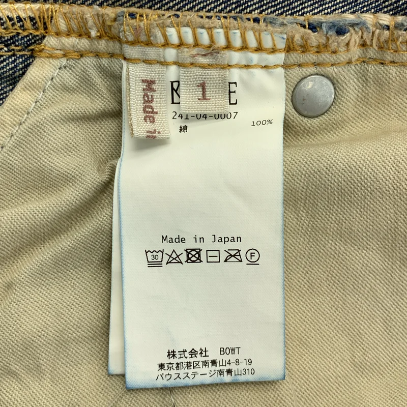 BOWTE / バウト | VINTAGE SELVAGE DENIM PANTS デニムパンツ | 1 | レディース
