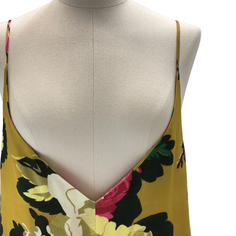 DRIES VAN NOTEN / ドリスヴァンノッテン | 2020SS | × Christian Lacroix ギャザー キャミソール ワンピース | 34 | レディース