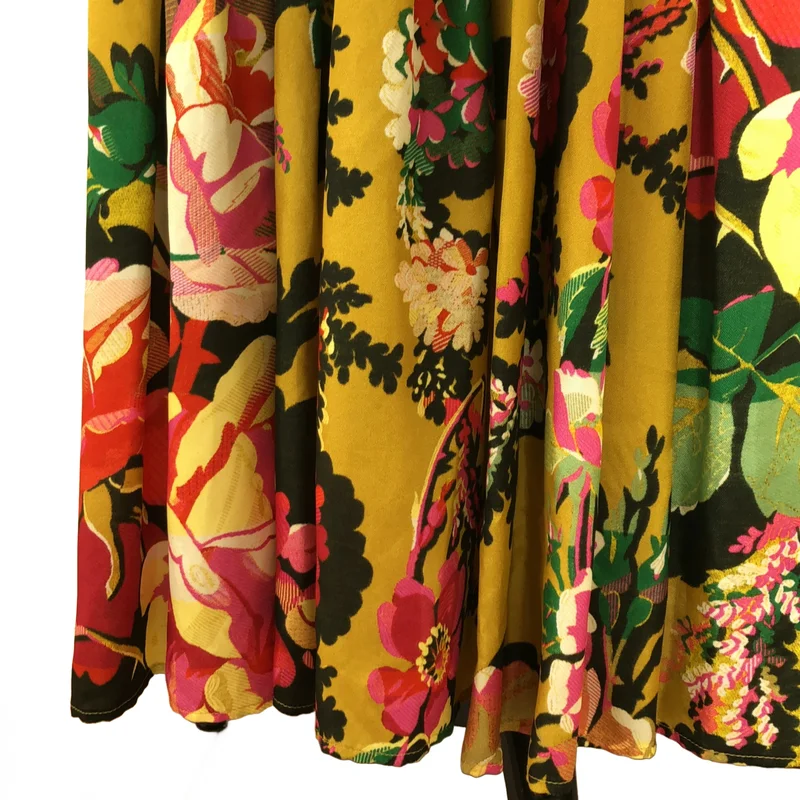 DRIES VAN NOTEN / ドリスヴァンノッテン | 2020SS | × Christian Lacroix ギャザー キャミソール ワンピース | 34 | レディース