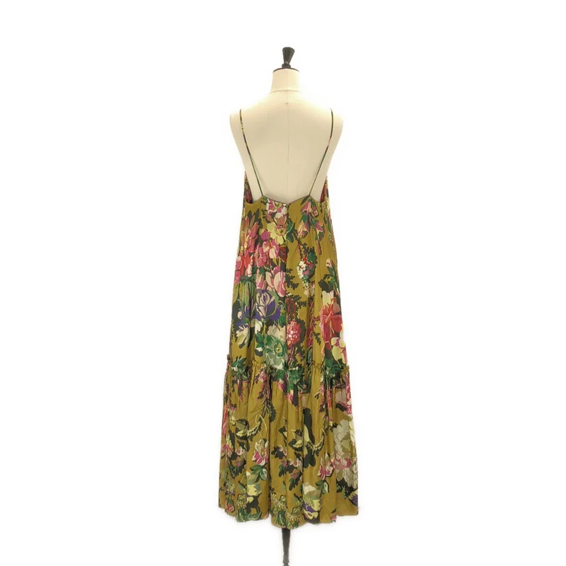 DRIES VAN NOTEN / ドリスヴァンノッテン | 2020SS | × Christian Lacroix ギャザー キャミソール ワンピース | 34 | レディース