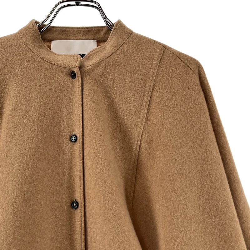 JIL SANDER / ジルサンダー | カシミヤ ウール ドルマンスリーブ シャツワンピース | 34 | レディース