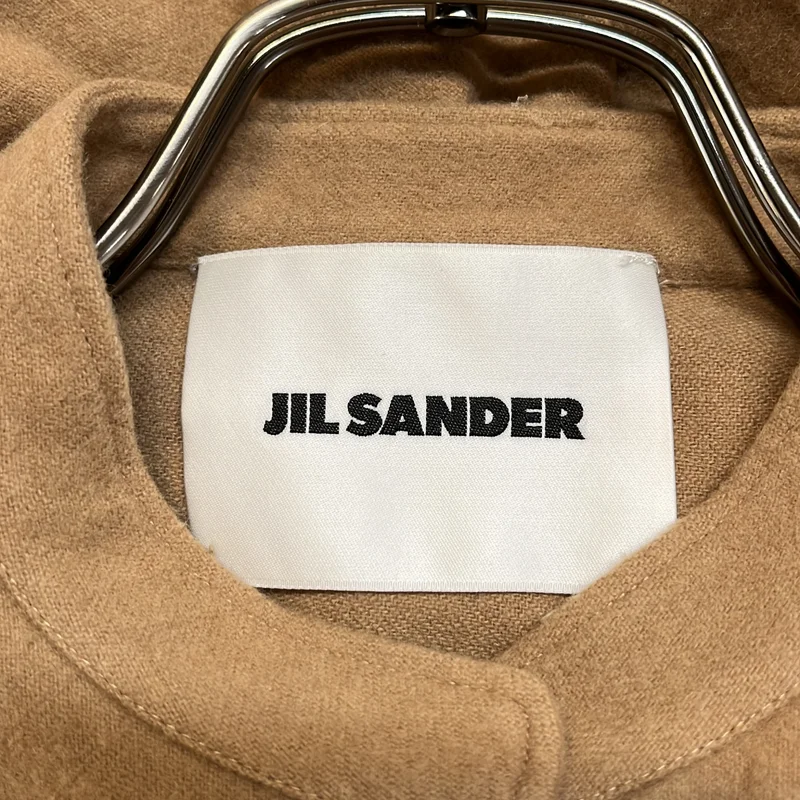 JIL SANDER / ジルサンダー | カシミヤ ウール ドルマンスリーブ シャツワンピース | 34 | レディース