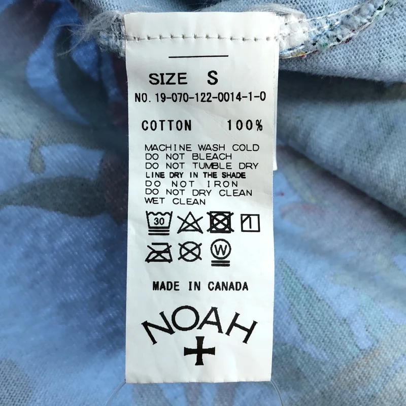 NOAH / ノア | フローラル 総柄 ラガーシャツ 19070122001410 | S | メンズ