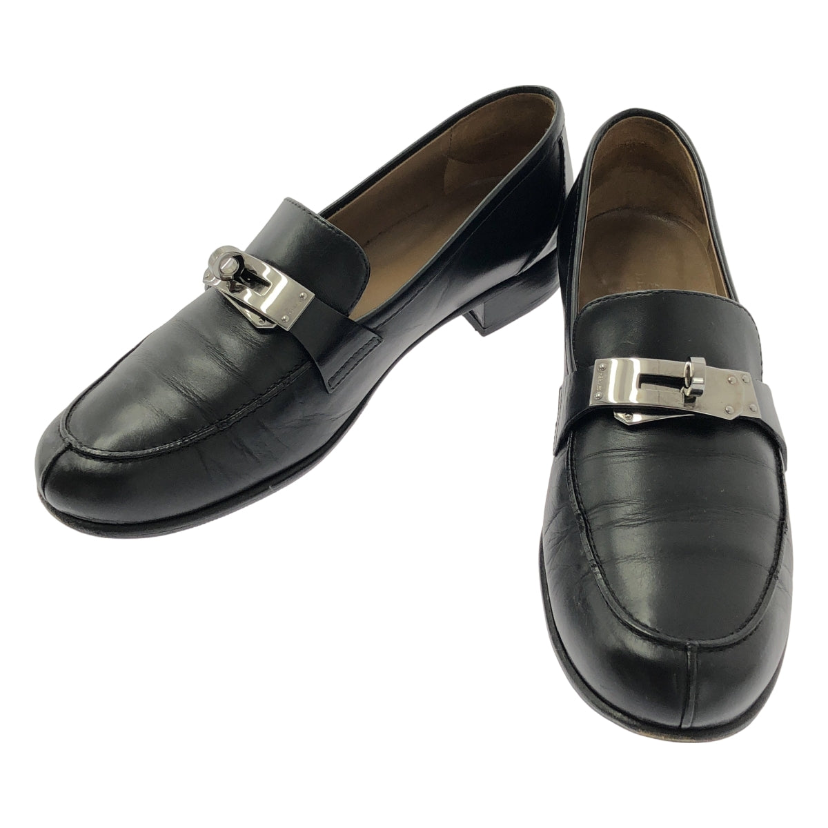 美品】 HERMES / エルメス | Destin / デスタン レザー ケリーバックル