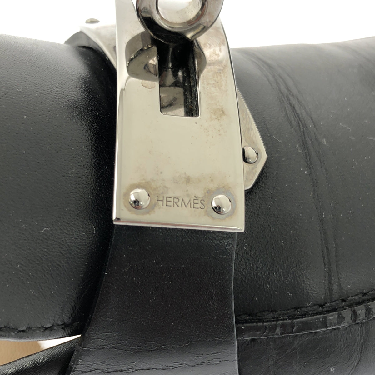美品】 HERMES / エルメス | Destin / デスタン レザー ケリーバックル