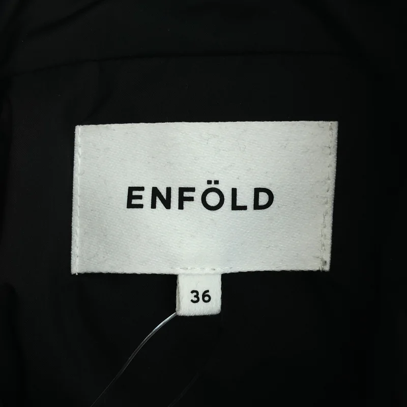 ENFOLD / エンフォルド | ライナー付き ウール ナイロン フーデッドコート | 36 | レディース
