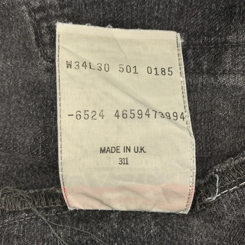 Levi's / リーバイス | 1990s | 501 英国製 ボタン裏311 デニムパンツ | W34 L30 | メンズ