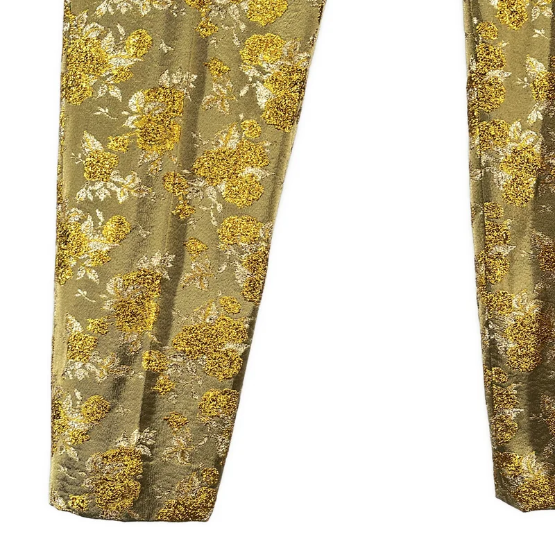 DRIES VAN NOTEN / ドリスヴァンノッテン | 2023AW | POUMAS 7386 W.W.PANTS エンブロイダリー パンツ | 34 | レディース
