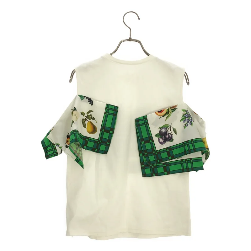 LE CIEL BLEU / ルシェルブルー | Paneled Scarf Tops スカーフドッキング ノースリーブトップス | 36 | レディース