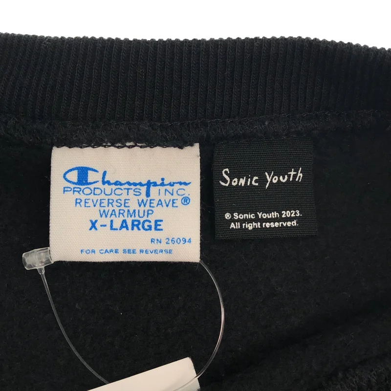 CHAMPION / チャンピオン | × SONIC YOUTH / ×BEAMS / グラフィックプリント スウェット | XL | メンズ