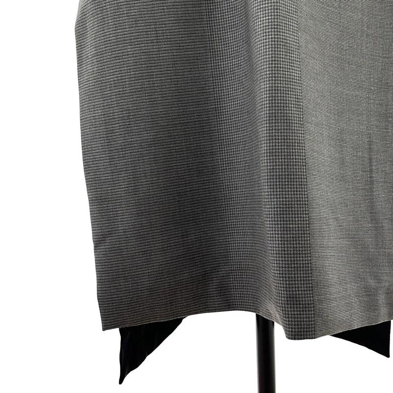 Rito / リト | ウール チェック サイドスリット ワンピース | 36 | レディース