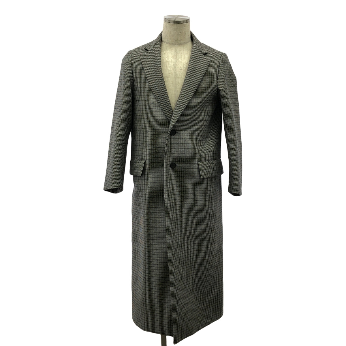 ひろAURALEE オーラリー ダブルフェイス チェック チェスターコート AURALEE / オーラリー | 2019AW | DOUBLE FACE CHECK CHESTERFIELD
