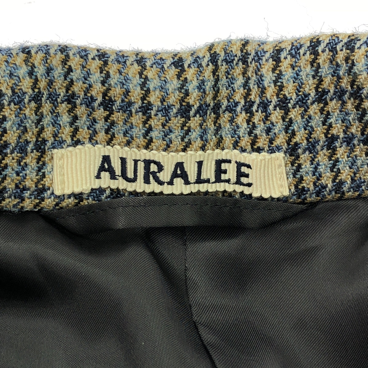 AURALEE / オーラリー | 2019AW | DOUBLE FACE CHECK CHESTERFIELD
