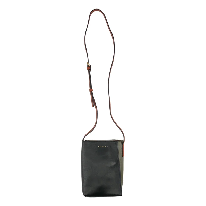 MARNI / マルニ | MUSEO SOFT NANO BAG レザー ショルダーバッグ |
