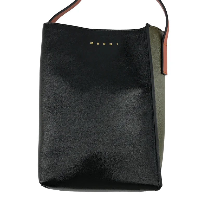 MARNI / マルニ | MUSEO SOFT NANO BAG レザー ショルダーバッグ |