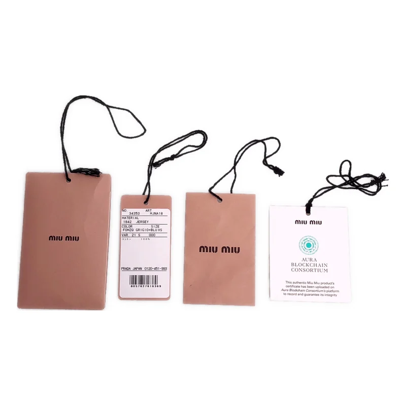 miu miu / ミュウミュウ | 2025 | コットンジャージー ヘンリーシャツ | XS | レディース