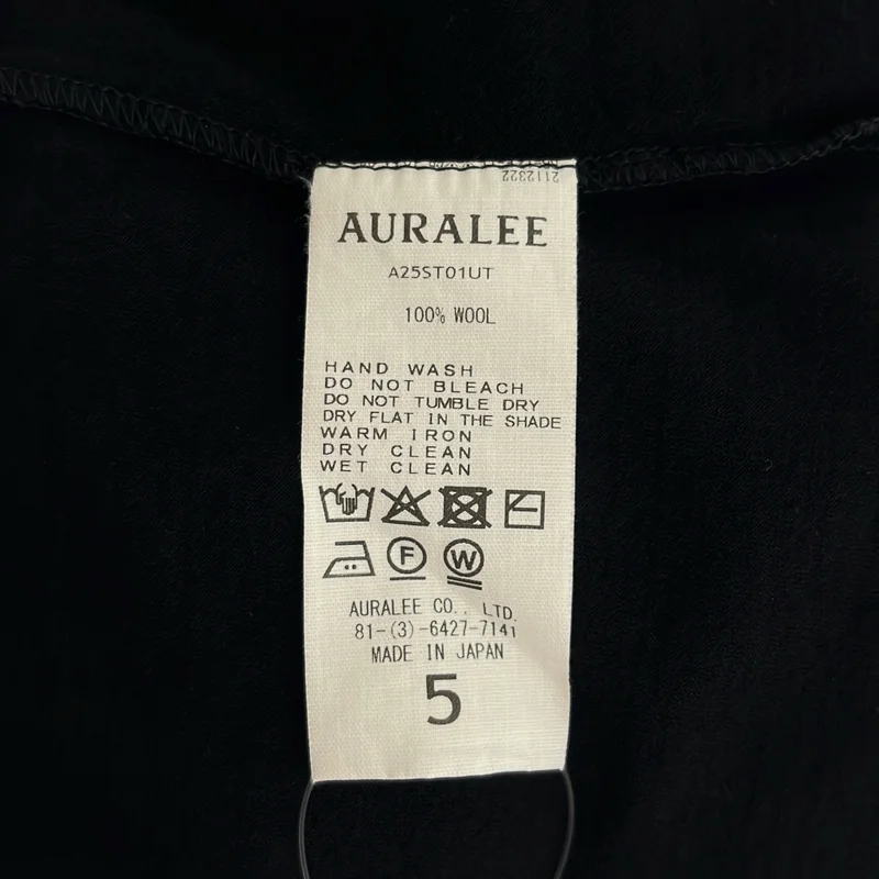 AURALEE / オーラリー | SUPER SOFT WOOL JERSEY TEE | 5 | メンズ