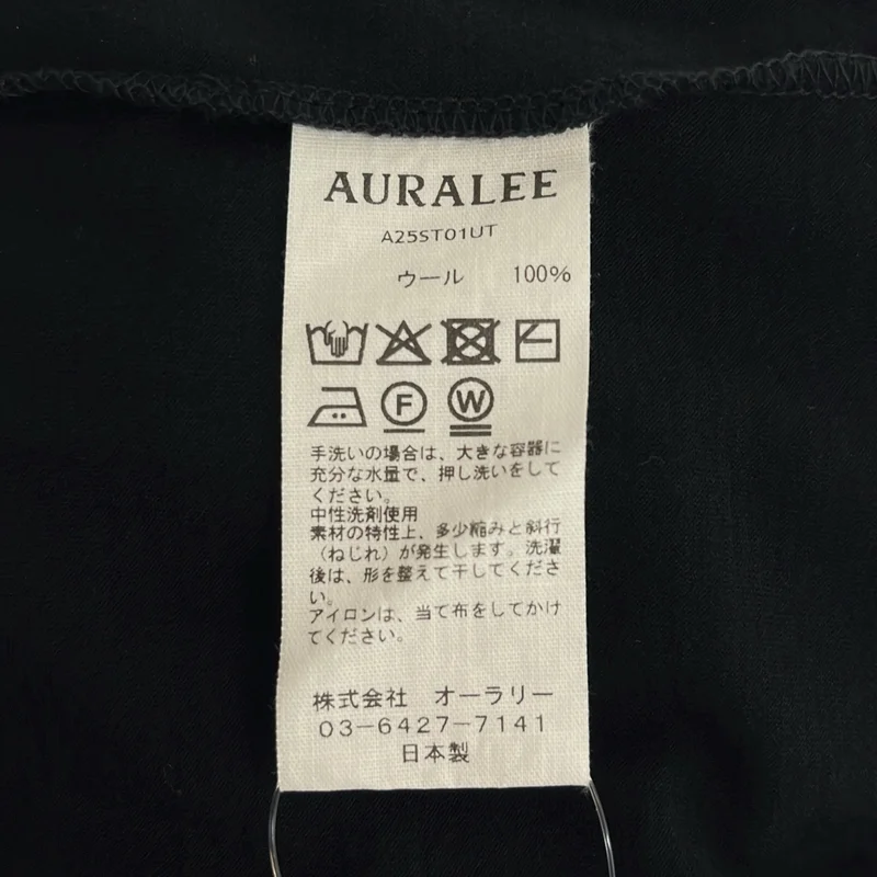 AURALEE / オーラリー | SUPER SOFT WOOL JERSEY TEE | 5 | メンズ