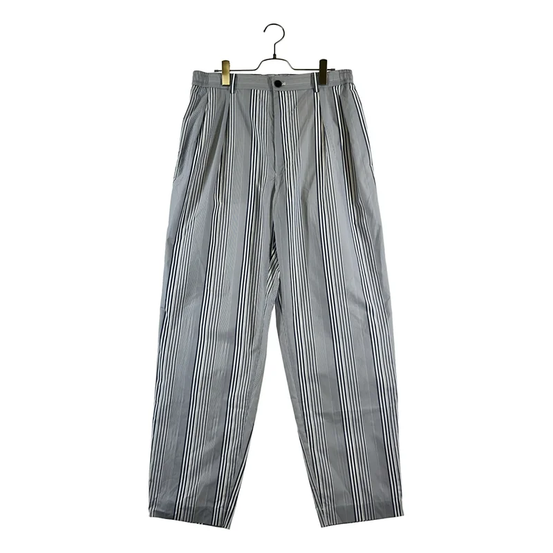 N.HOOLYWOOD / エヌハリウッド | 2TUCK TROUSERS ストライプ 2タック パンツ | 40 | メンズ