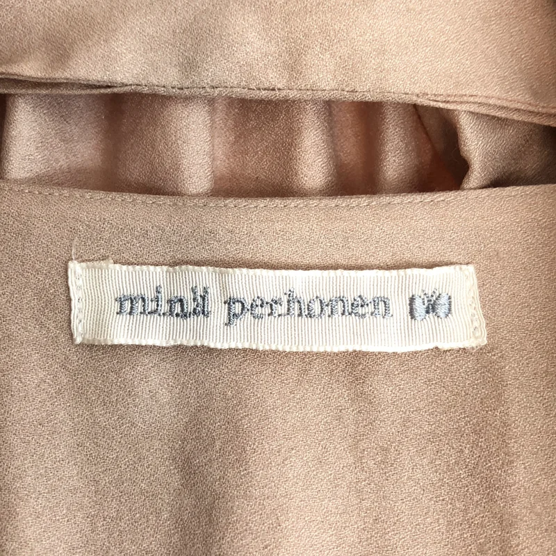 mina perhonen / ミナペルホネン | calm シルク ウール ワンピース yas3783 | 36 | レディース