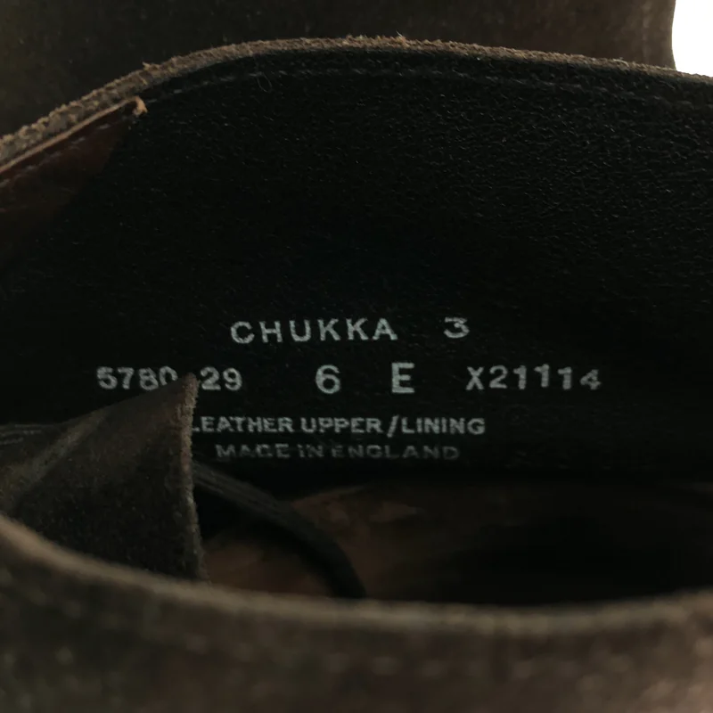 CROCKETT&JONES / クロケット&ジョーンズ | CHUKKA ショートブーツ 5780 | 6E | メンズ