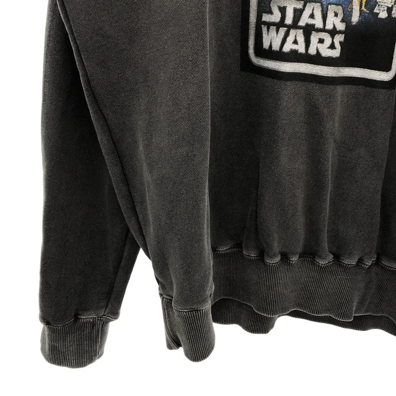 AMERI / アメリ | STARWARS BLACK SWEAT / スターウォーズ オーバースウェット | F | レディース