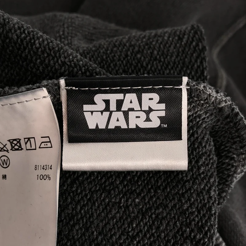 AMERI / アメリ | STARWARS BLACK SWEAT / スターウォーズ オーバースウェット | F | レディース