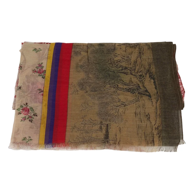Pierre-Louis Mascia / ピエールルイマシア | シルク パッチワーク ストール |
