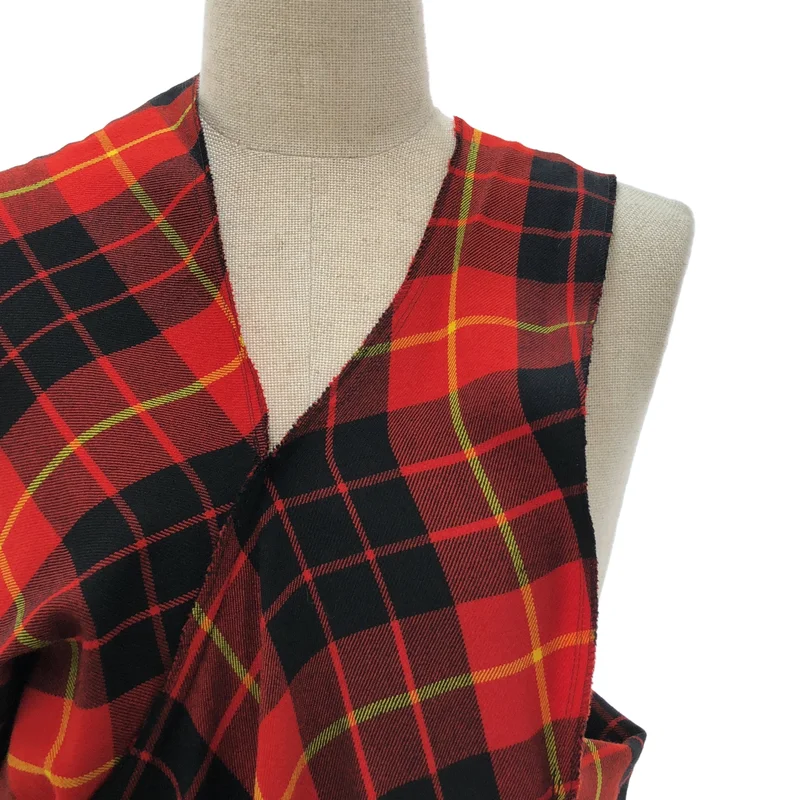 JUNYA WATANABE COMME des GARCONS / ジュンヤワタナベ | 2011AW | タータンチェックワンピース AD2011 | S | レディース