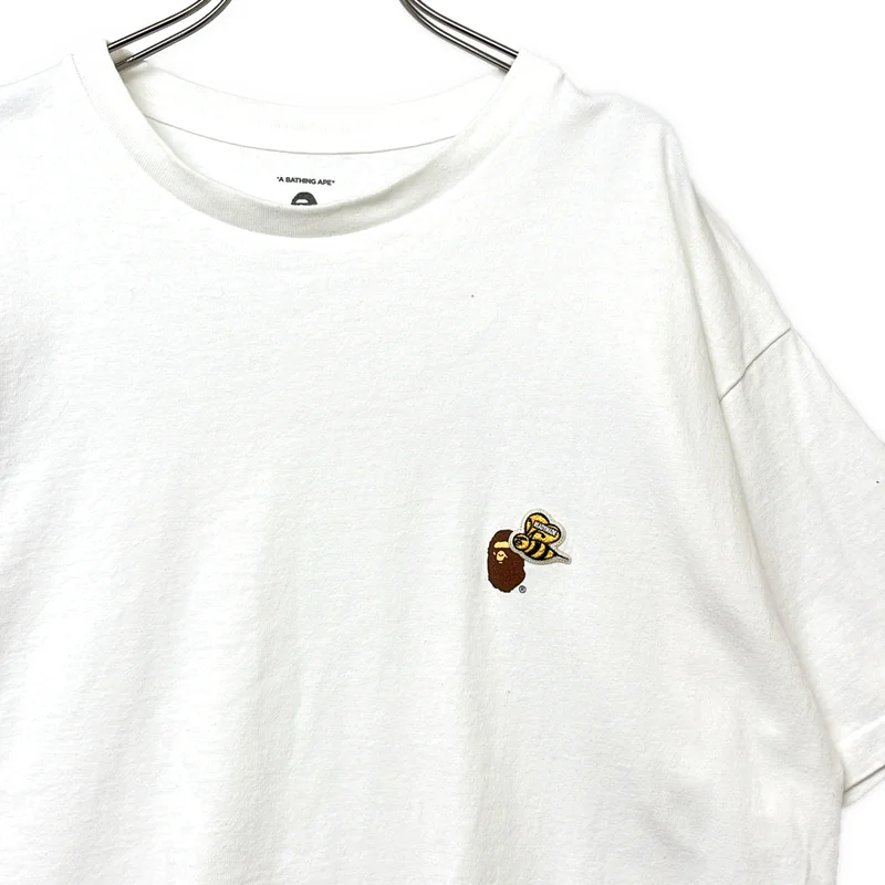 A BATHING APE / アベイシングエイプ | ×READY MADE / ロゴ プリント Tシャツ | L | メンズ